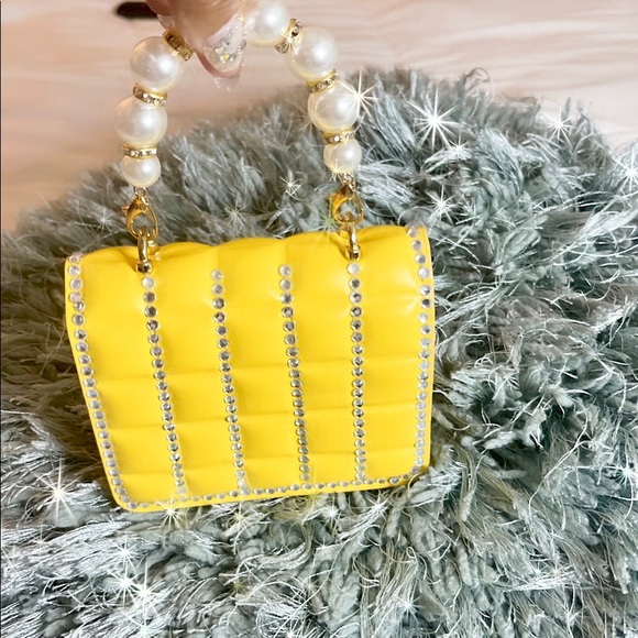 Mini Rhinestone Purse - Picture 6 of 8